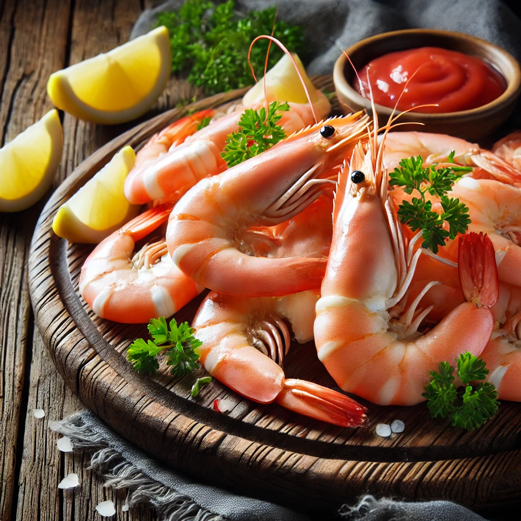 Large shrimps