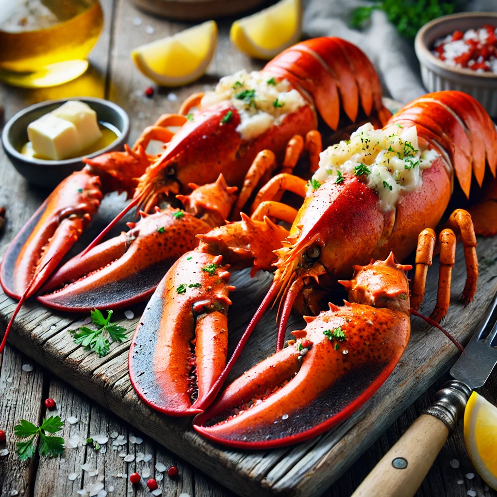 Whole live lobster 1-1.25lb