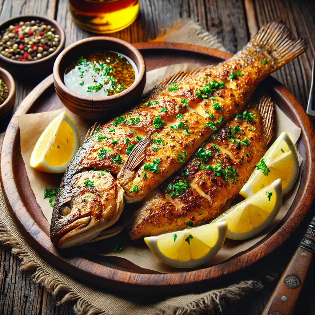 Grilled whole fish or fillets