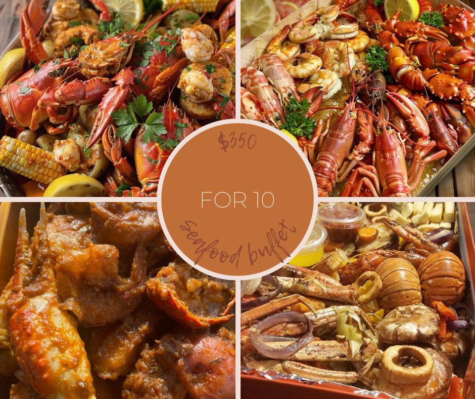 $350 for 10 seafood bundle deal