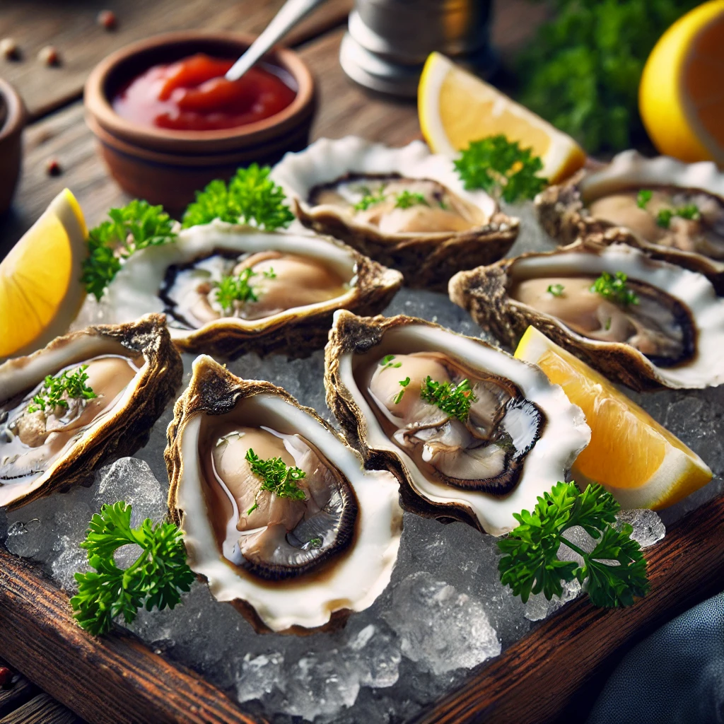 Oysters platters