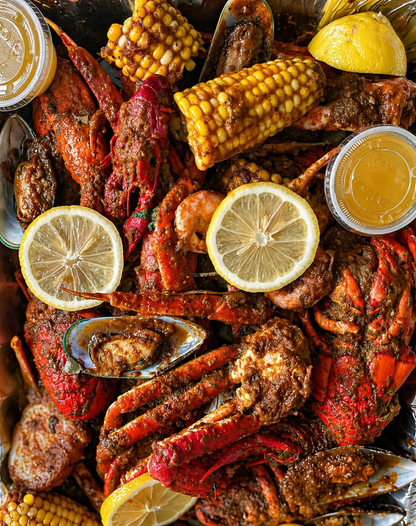 Ébullition de fruits de mer toutes options