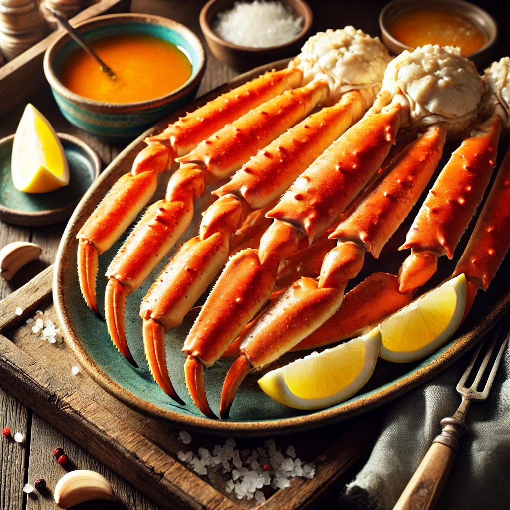 Large snow crab legs