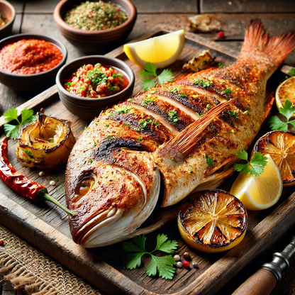 Grilled whole fish or fillets