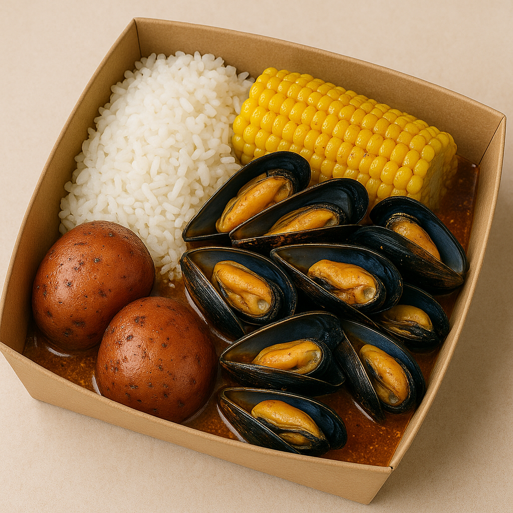 Solo seafood boil and chill special