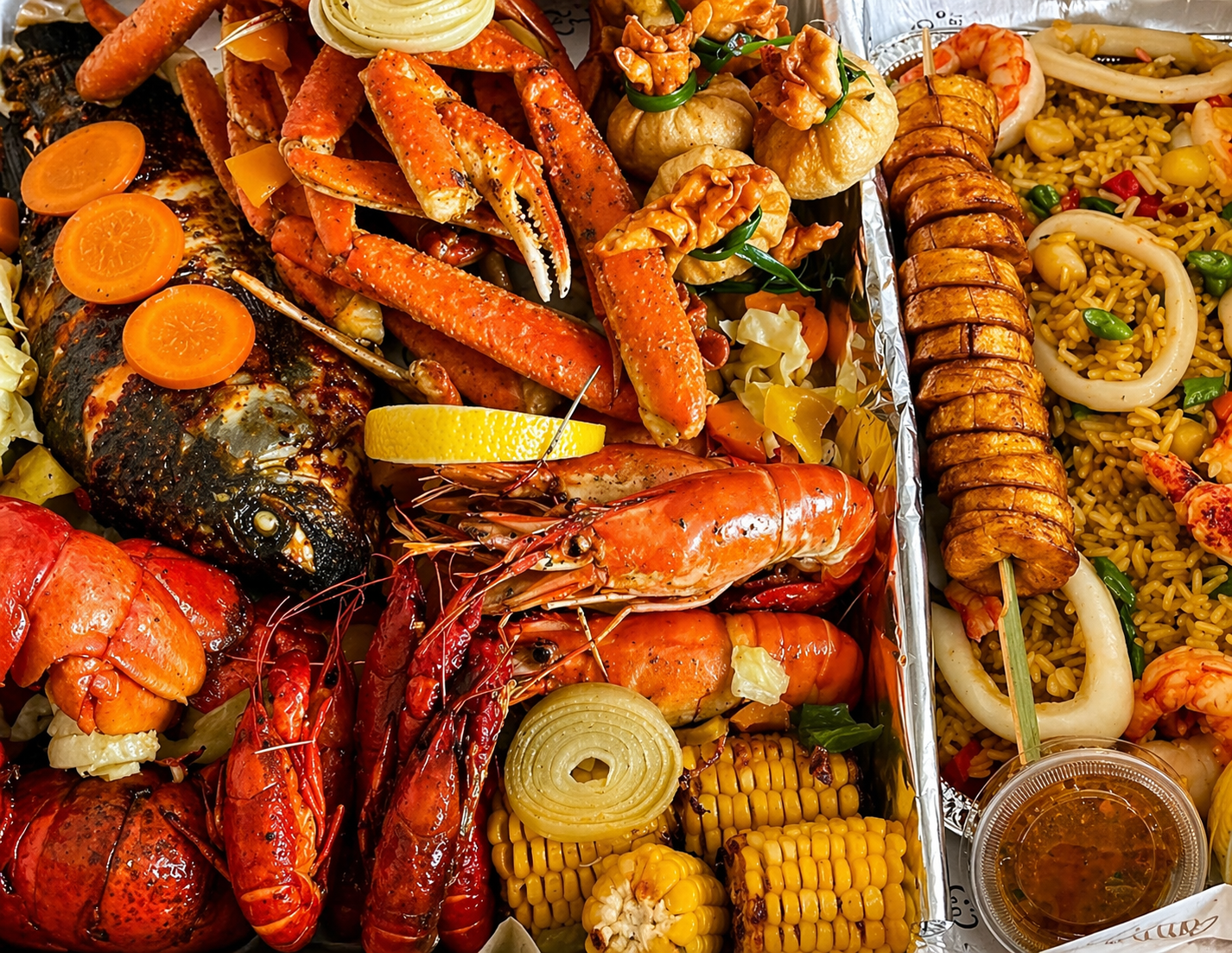 Build your own seafood Box